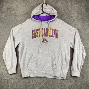 East Carolina University ECU‎ Pirates NCAA Stadium Athletics Hoodie Mens L